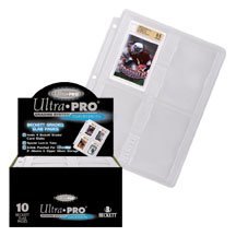 Beckett BGS Graded Card Slab Pages Box of 10